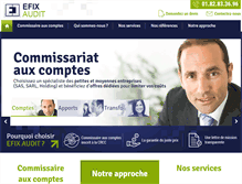 Tablet Screenshot of commissariat-aux-comptes.fr